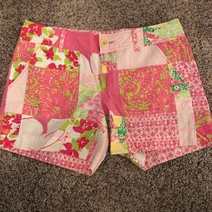 Lilly Pulitzer Patchwork Shorts